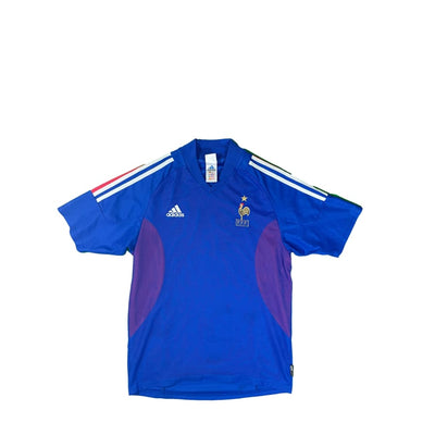 Maillot collector Equipe de France domicile #10 Zidane saison 2002-2003 - Adidas - Equipe de France