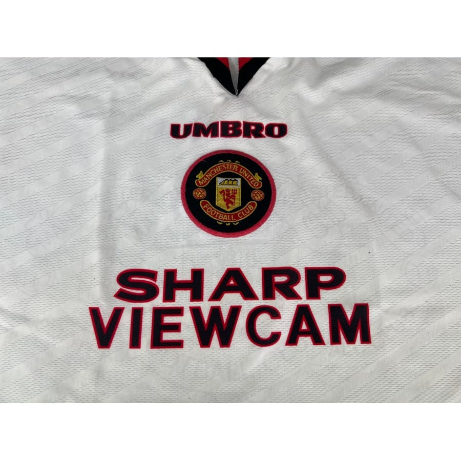 Maillot Extérieur Manchester United 1996-1997 - Umbro - Taille XL - État Moyen