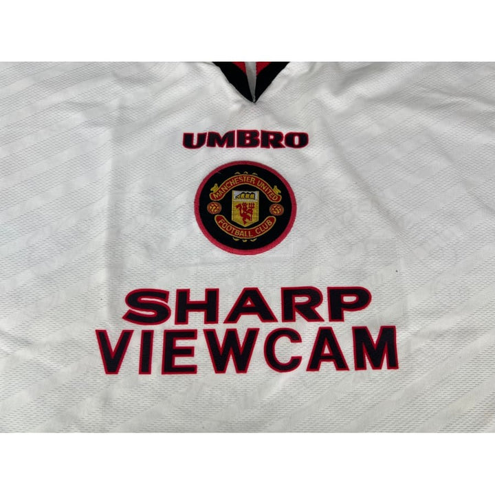 Maillot foot retro et vintage - Manchester United extérieur