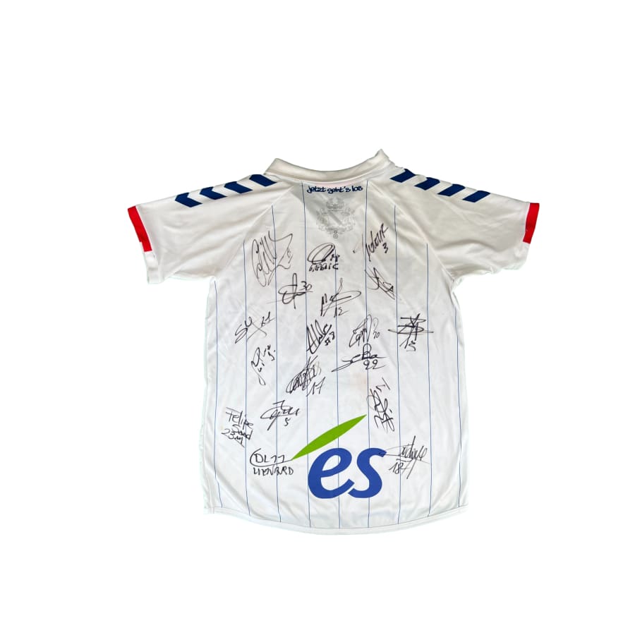 Maillot collector extérieur Strasbourg dédicacé saison 2016-2017 - Hummel - RC Strasbourg Alsace