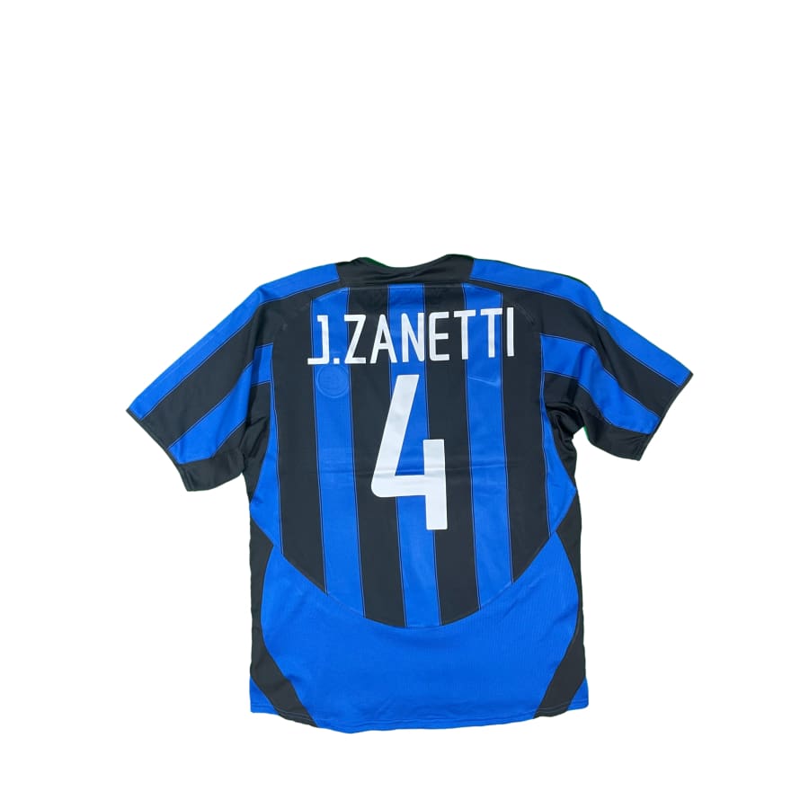 Maillot collector Inter Milan domicile #4 J.ZANETTI saison 2003-2004 - Nike - Inter Milan