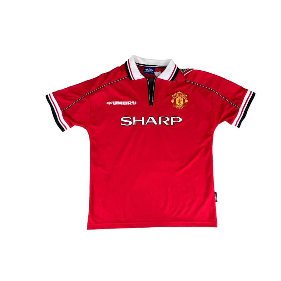 Maillot collector Manchester united domicile #7 Beckham saison 1999-2000 - Umbro - Manchester United