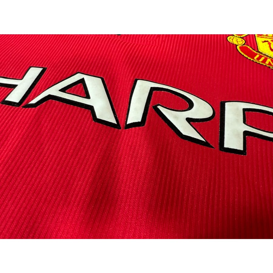 Maillot Football Supporters Manchester United 1999-2000 Beckham - Collection Maillot Football Supporters Manchester United 1999-2000 Beckham - Collection