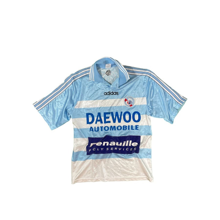 Maillot Domicile RC Strasbourg 1996-1997 - Adidas - Taille S - État Moyen