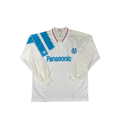 Maillot collector vintage Olympique de Marseille #9 saison 1991 - 1992 - Adidas