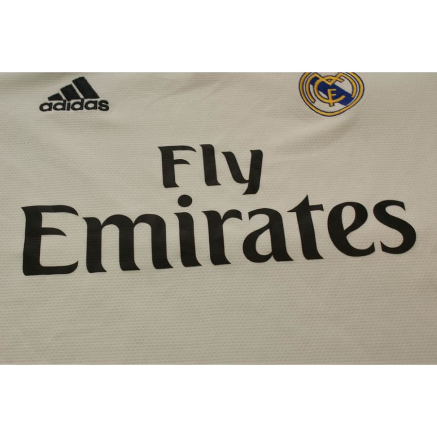 Maillot de foot rétro domicile Real Madrid 2018-2019 - Adidas - Real Madrid