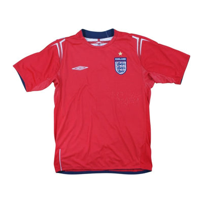 Maillot de football équipe dAngleterre 2004-2006 N°6 Oliver - Umbro - Angleterre