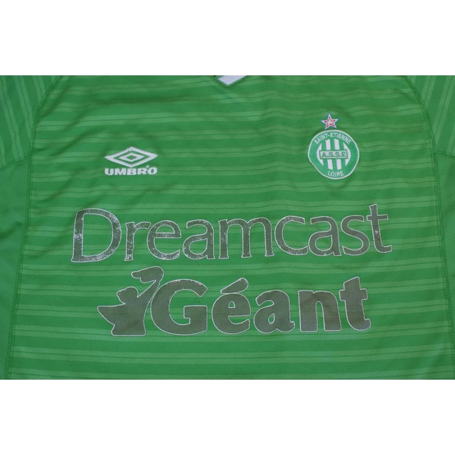 Maillot de football rétro domicile AS Saint-Etienne 2000-2001 - Umbro - AS Saint-Etienne