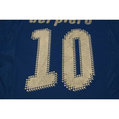 Maillot de football retro domicile équipe dItalie N°10 DEL PIERO 2008-2009 - Puma - Italie