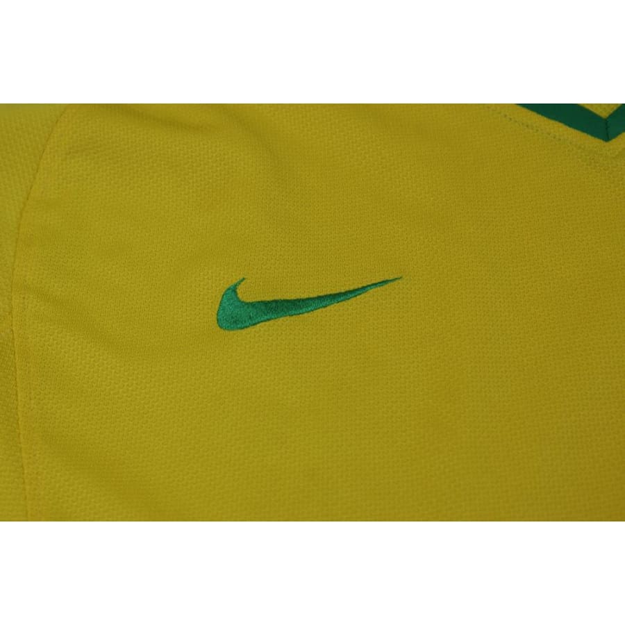 Maillot de football rétro domicile équipe du Brésil 2007-2008 - Nike - Brésil