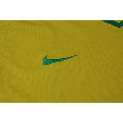 Maillot de football rétro domicile équipe du Brésil 2007-2008 - Nike - Brésil