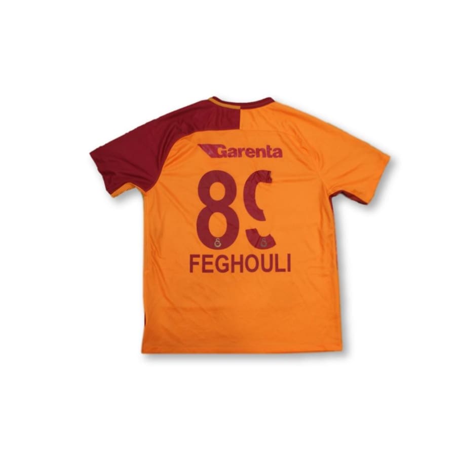 Maillot de football rétro domicile Galatasaray N°89 Feghouli 2017-2018 - Nike - Turc