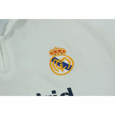 Maillot de football rétro domicile Real Madrid CF N°5 ROMAIN 2001-2002 - Adidas - Real Madrid