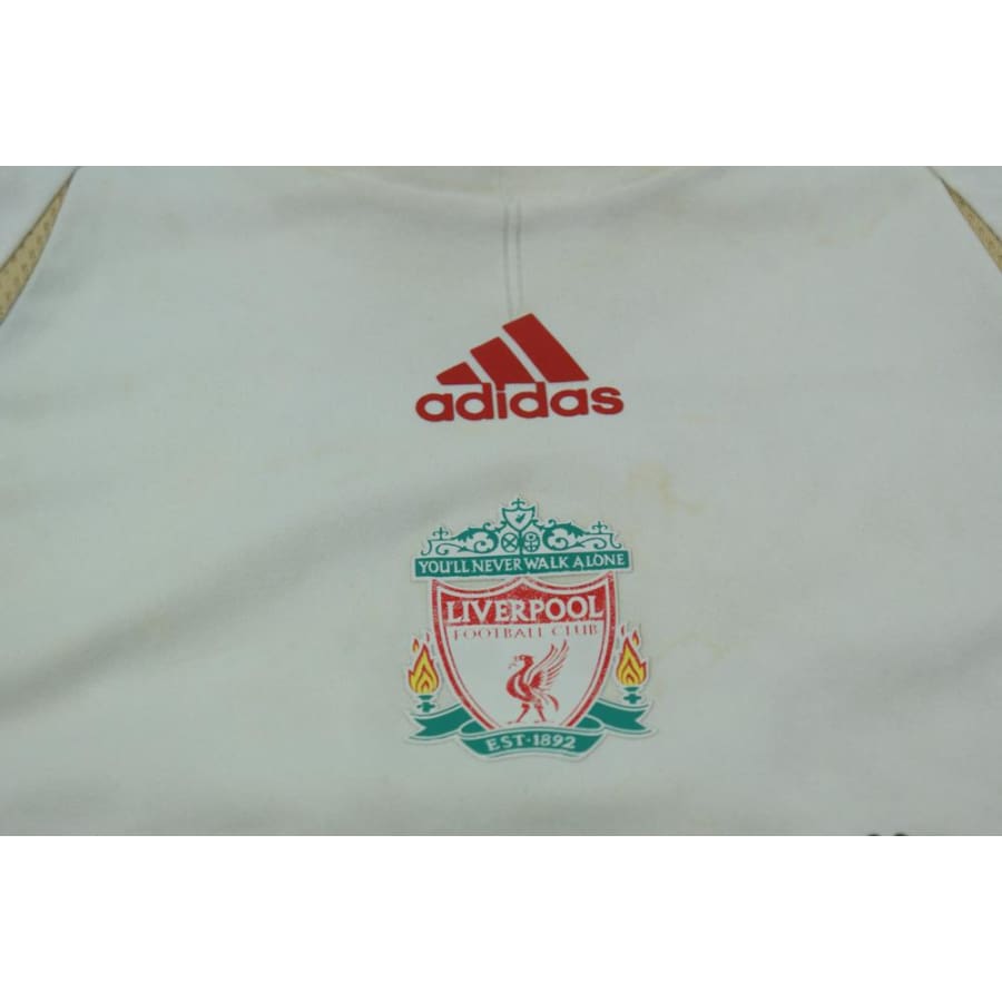 Maillot de football rétro entraînement Liverpool FC années 2000 - Adidas - FC Liverpool