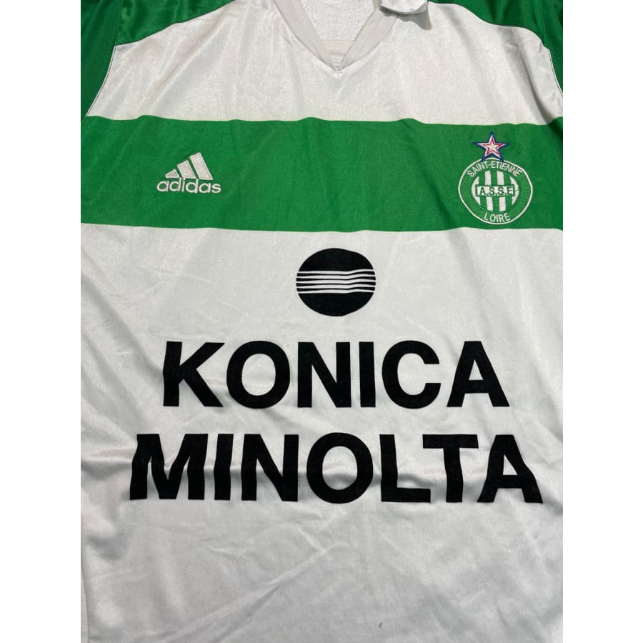 Maillot de football vintage AS Saint Etienne extérieur saison 2005-2006 - Adidas - AS Saint-Etienne