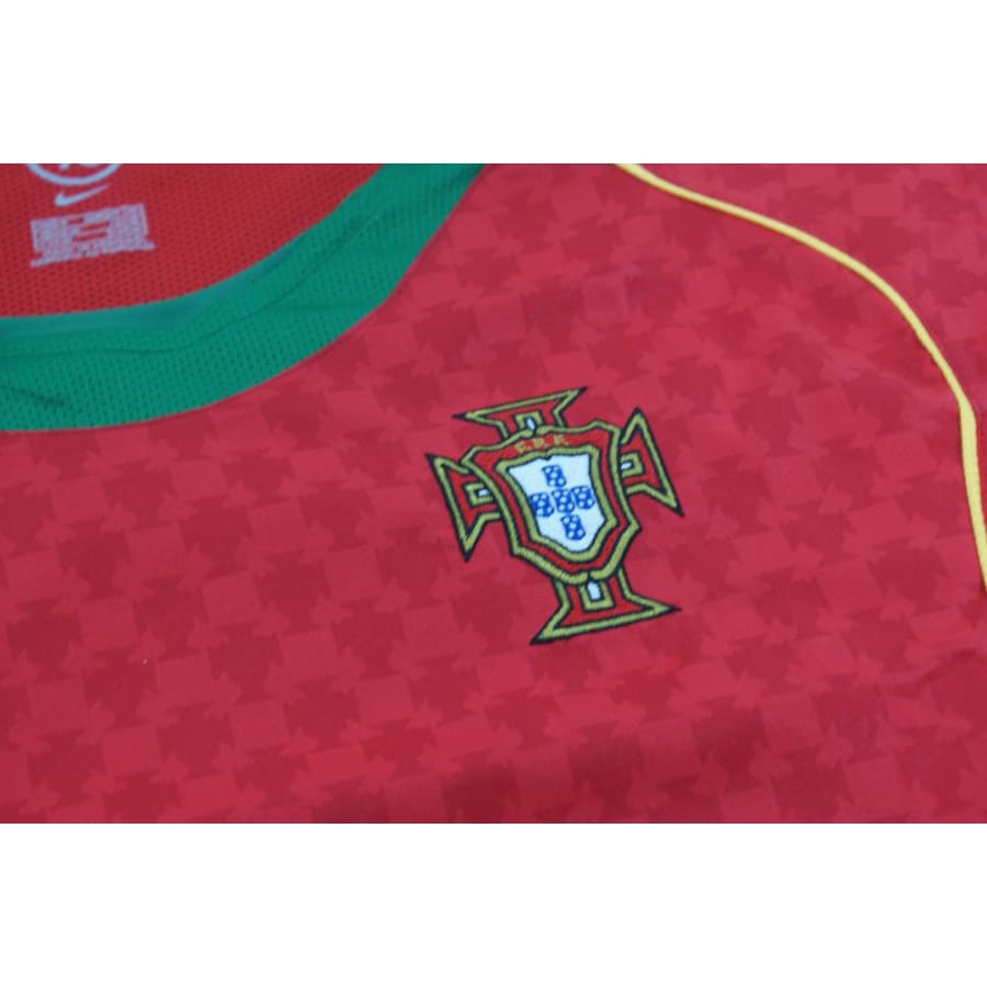 Maillot de football vintage domicile équipe du Portugal 2004-2005 - Nike - Portugal