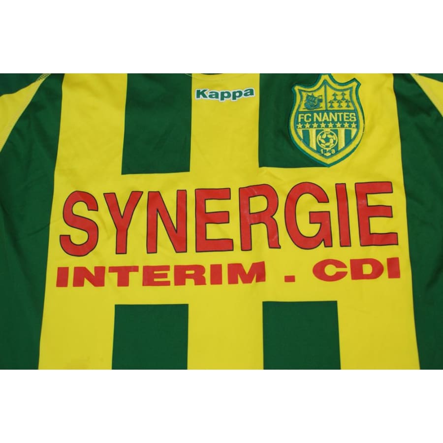 Maillot de football vintage domicile FC Nantes 2008-2009 - Kappa - FC Nantes