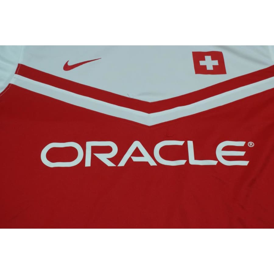 Maillot de football vintage domicile Suisse N°11 années 2010 - Nike - Suisse