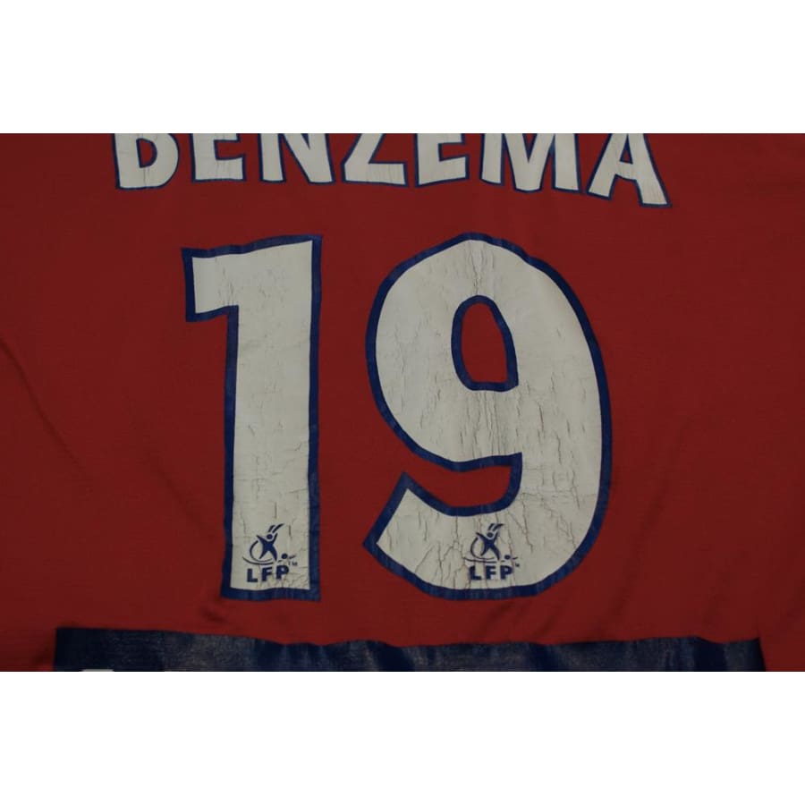 Maillot de football vintage extérieur Olympique Lyonnais N°19 BENZEMA 2006-2007 - Umbro - Olympique Lyonnais