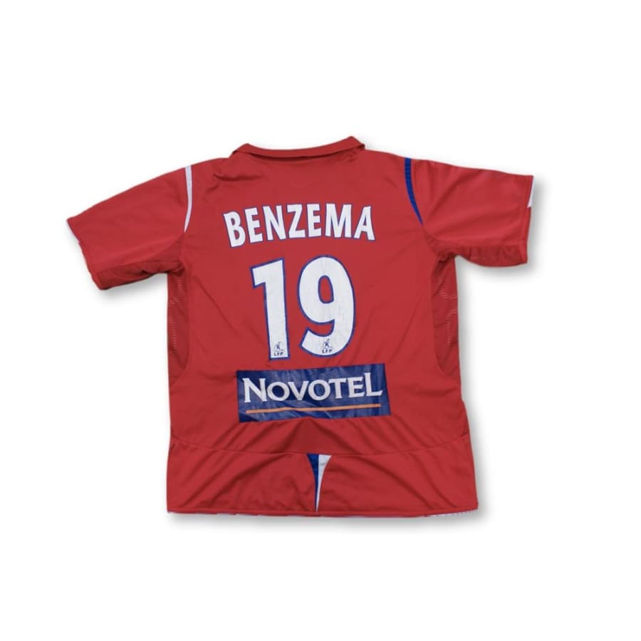 Maillot de football vintage extérieur Olympique Lyonnais N°19 BENZEMA 2006-2007 - Umbro - Olympique Lyonnais