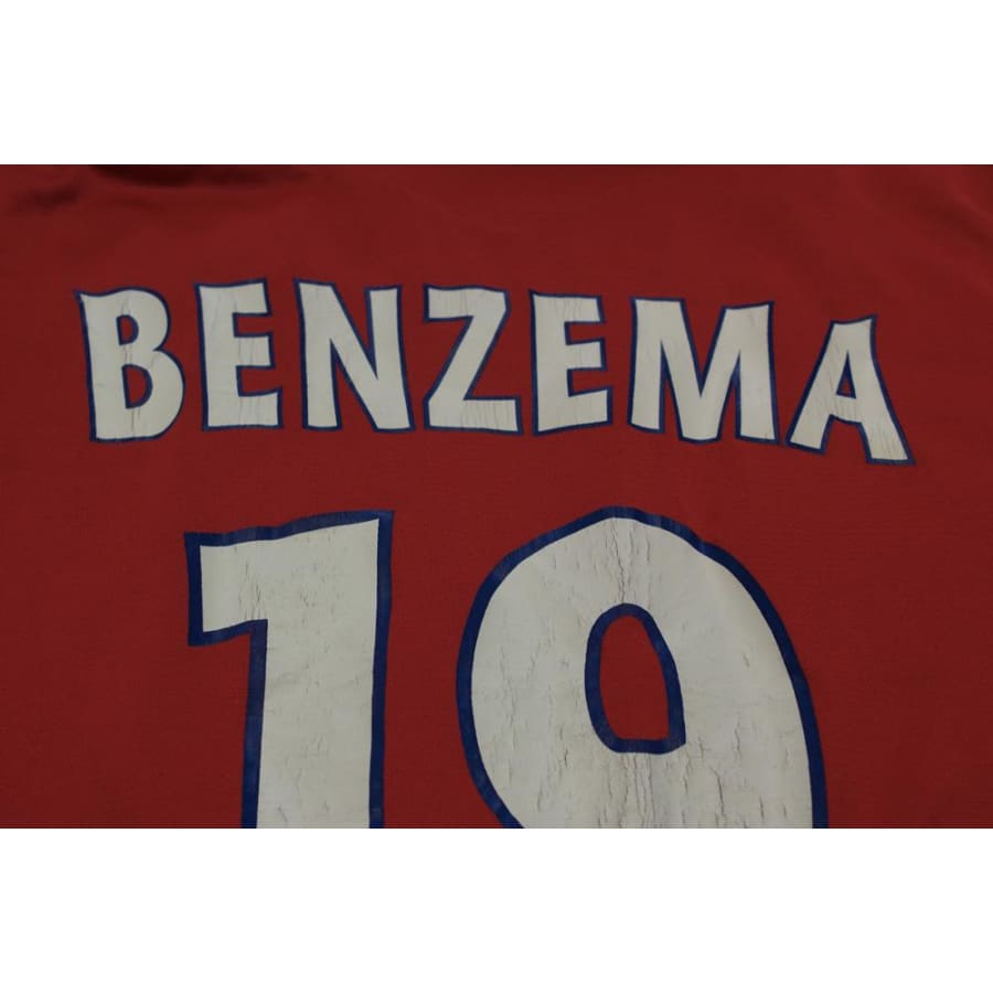 Maillot de football vintage extérieur Olympique Lyonnais N°19 BENZEMA 2006-2007 - Umbro - Olympique Lyonnais