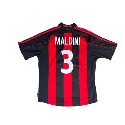 Maillot domicile collector AC Milan #3 Maldini saison 2000-2001 - Adidas - Milan AC