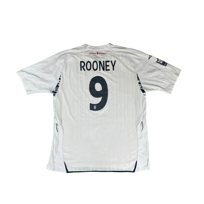Maillot domicile collector Angleterre #9 Rooney saison 2008-2009 - Umbro - Angleterre