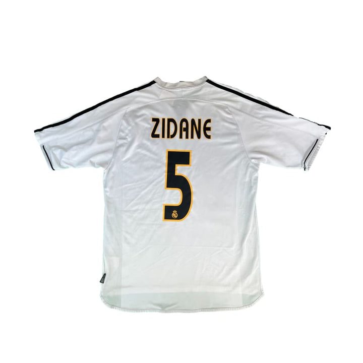 Camiseta De Equipo Retro 02/03 Real Madrid Zidane 5 # 2002 Fútbol 2003 Camiseta De Equipo Retro 02/03 Real Madrid Zidane 5 # 2002 Fútbol 2003