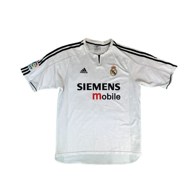 Maillot domicile collector Real Madrid #5 Zidane saison 2003-2004 - Adidas - Real Madrid