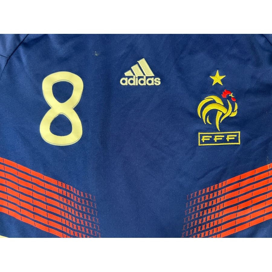 Maillot domicile Equipe de France #8 Gourcuff saison - Adidas - Equipe de France