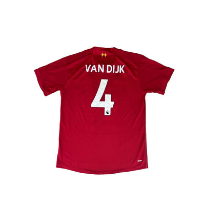 Maillot domicile Liverpool #4 Van Djik saison 2019-2020 - New Balance - FC Liverpool