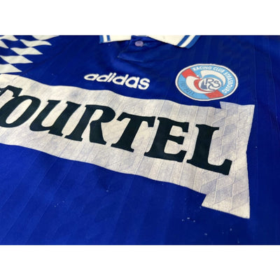 Maillot domicile Racing Club Strasbourg #9 saison 1994-1995 - Adidas - RC Strasbourg Alsace