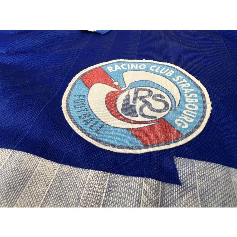 Maillot domicile Racing Club Strasbourg #9 saison 1994-1995 - Adidas - RC Strasbourg Alsace