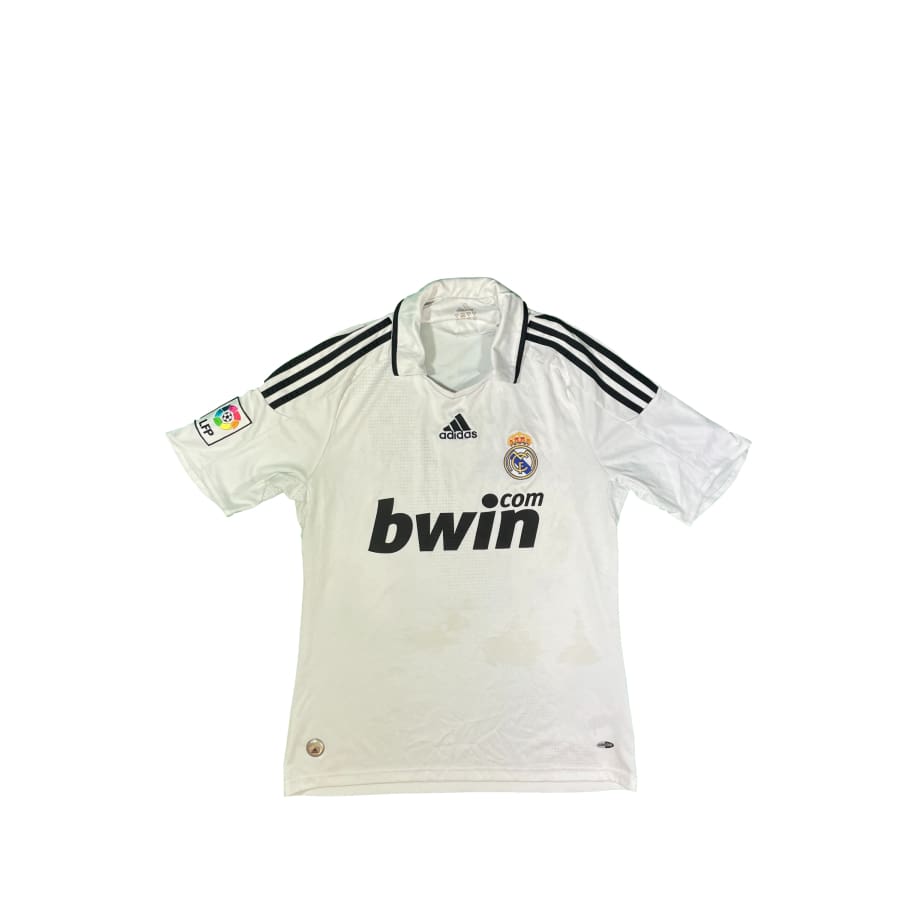 Maillot domicile Real Madrid #10 Sneijder saison 2008-2009 - Adidas - Real Madrid