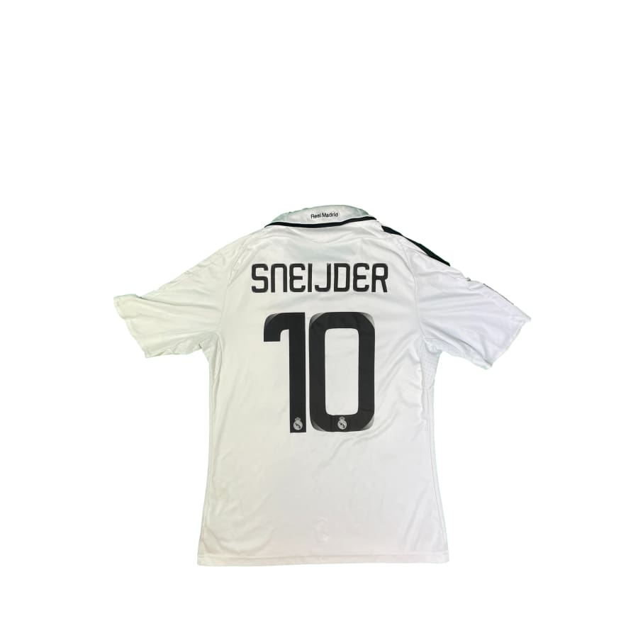 Maillot domicile Real Madrid #10 Sneijder saison 2008-2009 - Adidas - Real Madrid