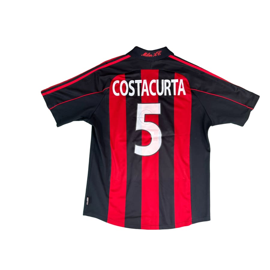 Maillot domicile vintage AC Milan #5 Costacurta saison 2000-2001 - Adidas - Milan AC