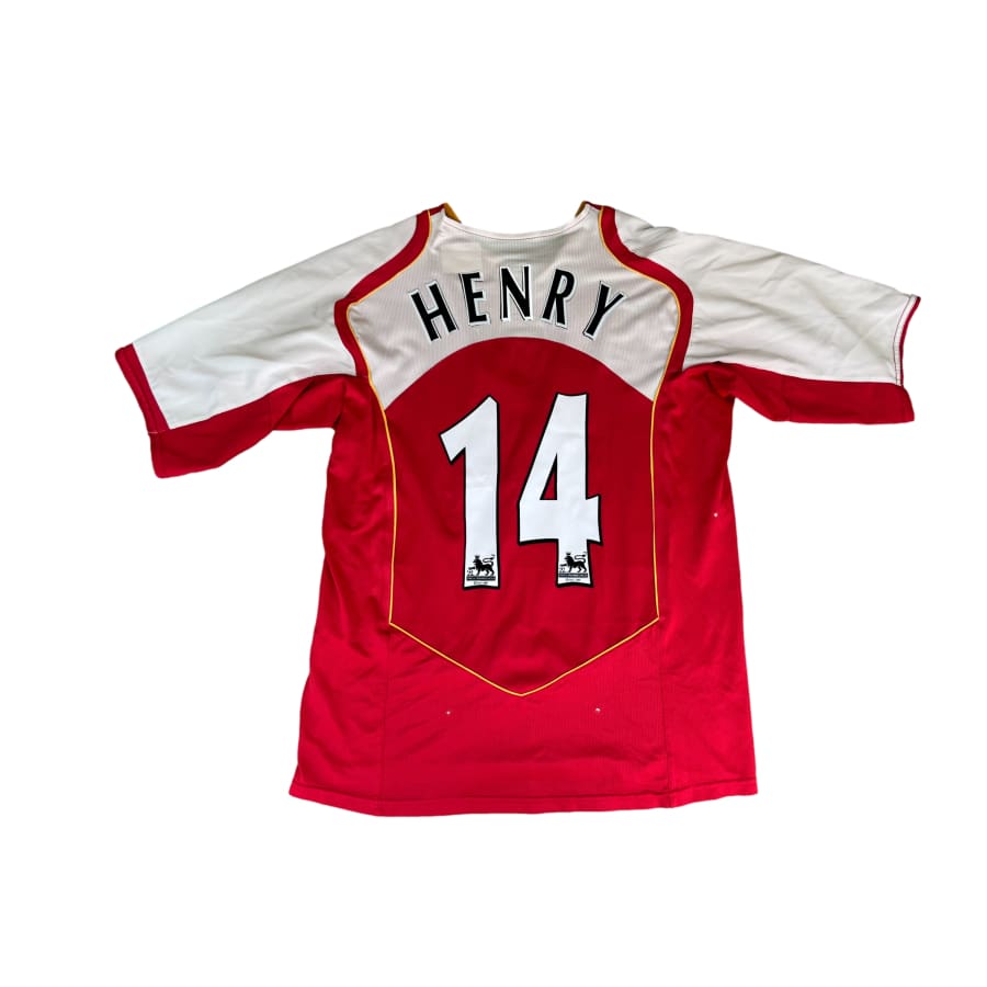 Maillot domicile vintage Arsenal #14 Henry saison 2004-2005 - Nike - Arsenal