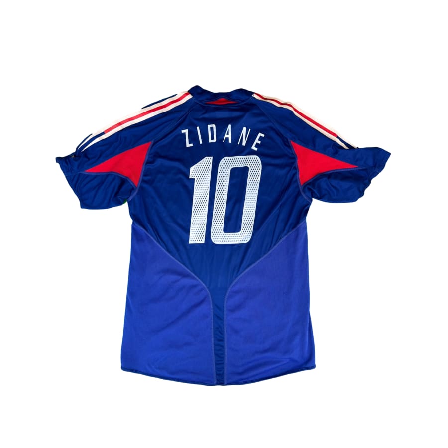 Maillot domicile vintage équipe de France #10 Zidane saison 2004-2005 - Adidas - Equipe de France