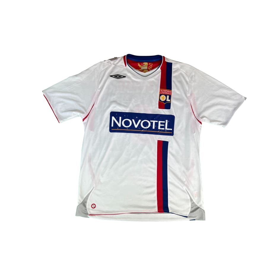 Maillot domicile vintage Olympique Lyonnais #8 Juninho saison 2006-2007 - Umbro - Olympique Lyonnais