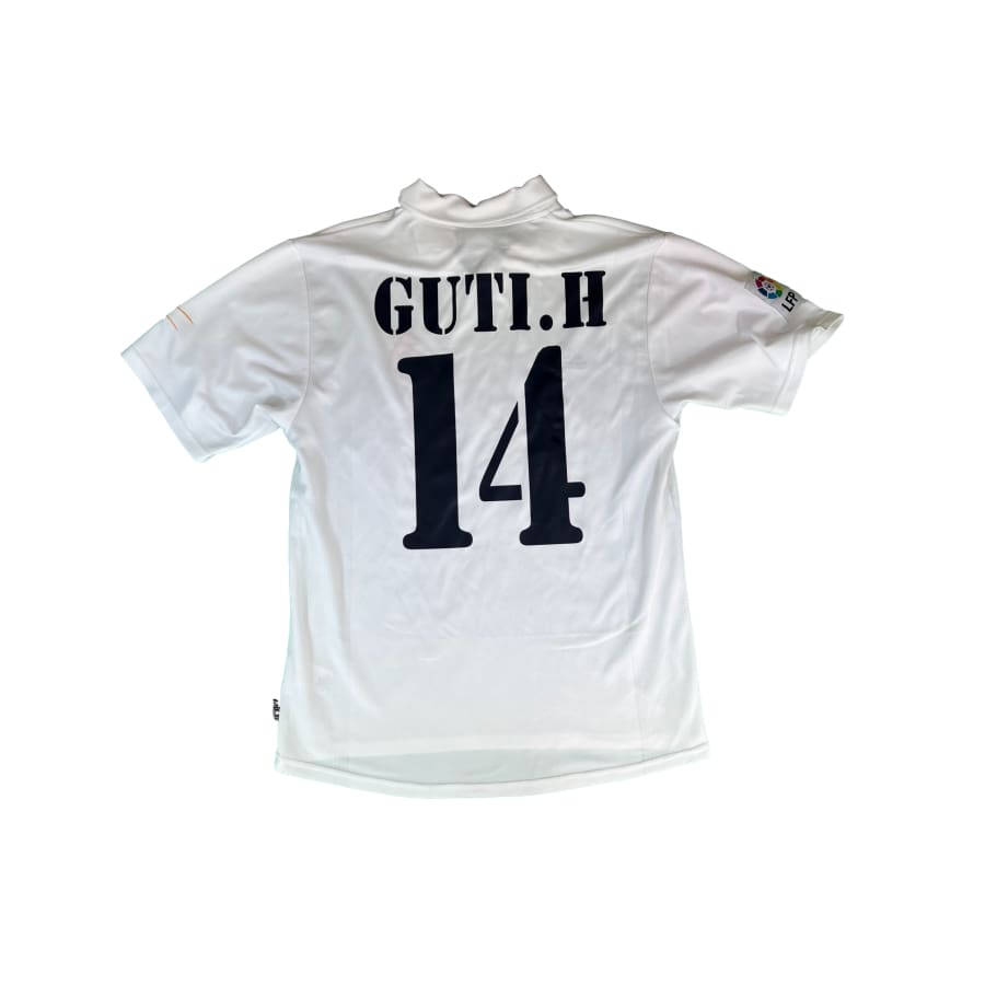 Maillot domicile vintage Real Madrid #14 Guti saison 2002-2003 - Adidas - Real Madrid