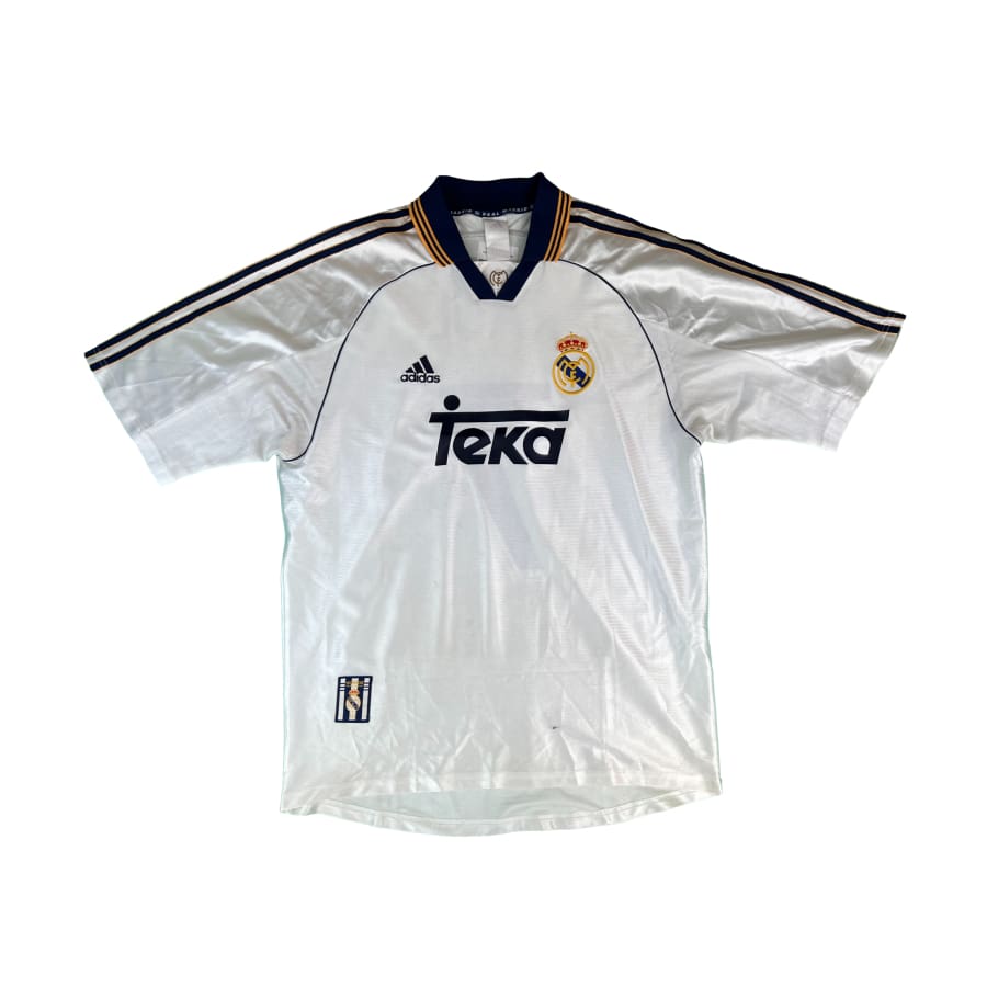 Maillot domicile vintage Real Madrid #7 Raul saison 1999-2000 - Adidas - Real Madrid