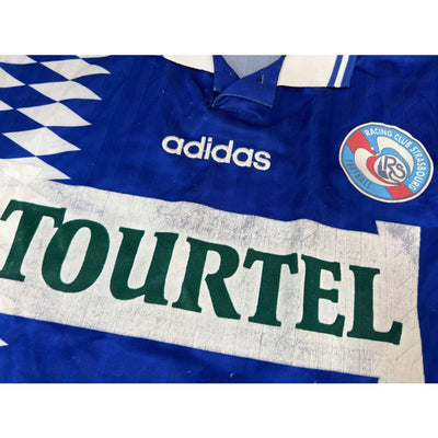 Maillot domicile vintage Strasbourg saison 1994-1995 - Adidas - RC Strasbourg Alsace