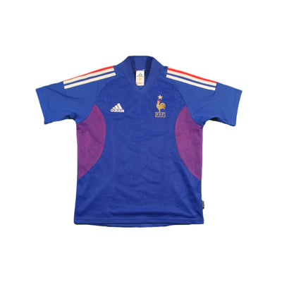 Maillot équipe de France rétro domicile 2002-2003 - Adidas - Equipe de France