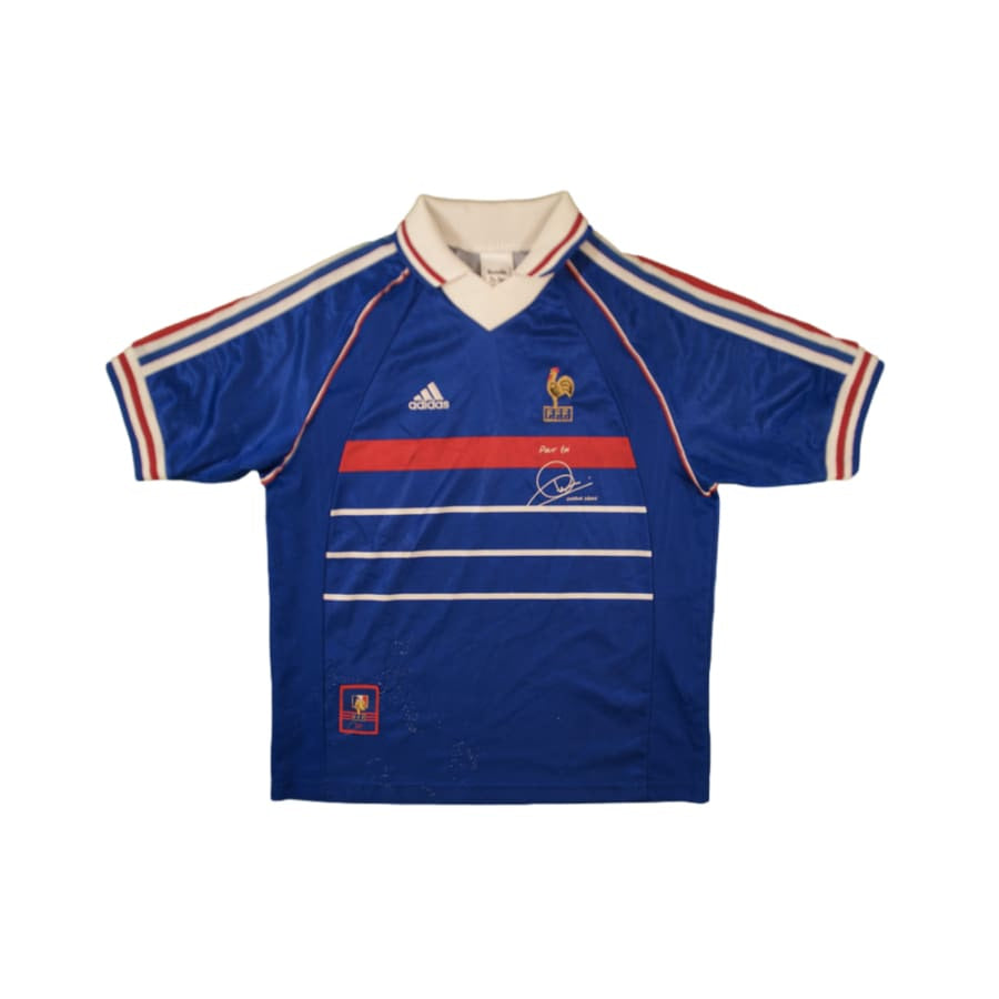Maillot équipe de France vintage domicile 1997-1998 - Adidas - Equipe de France