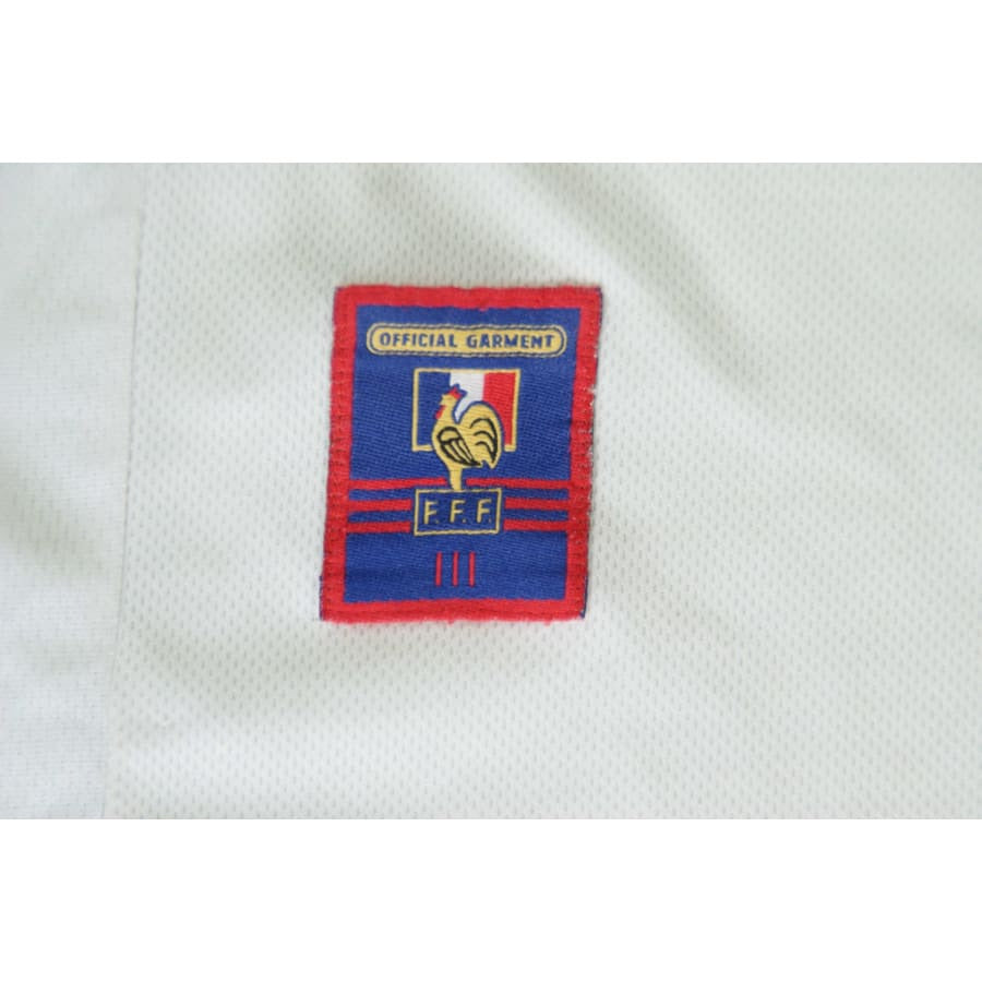 Maillot Equipe de France vintage extérieur #10 Zidane 1997-1998 - Adidas - Equipe de France