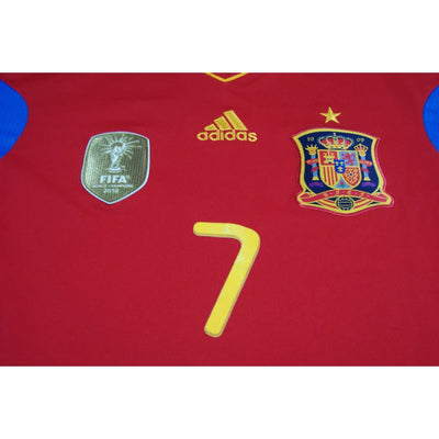 Maillot Espagne rétro domicile #7 DAVID VILLA 2011-2012 - Adidas - Espagne