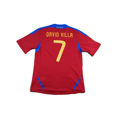 Maillot Espagne rétro domicile #7 DAVID VILLA 2011-2012 - Adidas - Espagne