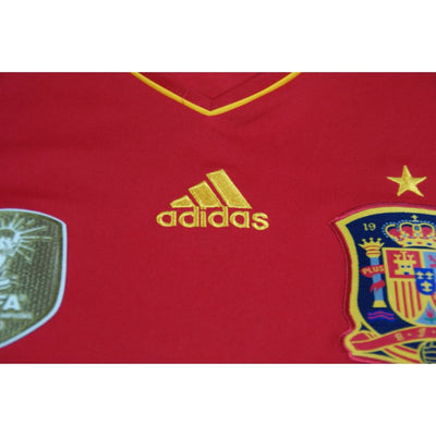 Maillot Espagne rétro domicile #7 DAVID VILLA 2011-2012 - Adidas - Espagne