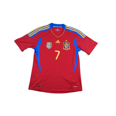 Maillot Espagne rétro domicile #7 DAVID VILLA 2011-2012 - Adidas - Espagne