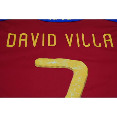 Maillot Espagne rétro domicile #7 DAVID VILLA 2011-2012 - Adidas - Espagne